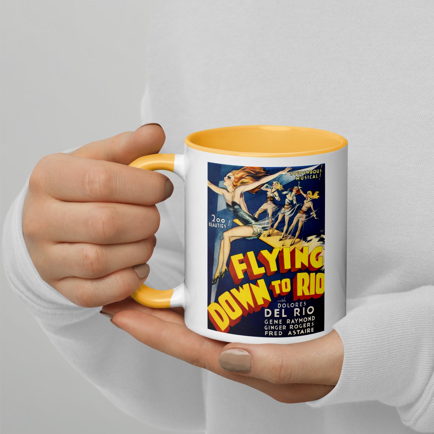 Mug with Color Inside – Flying Down to Rio film poster (1933)