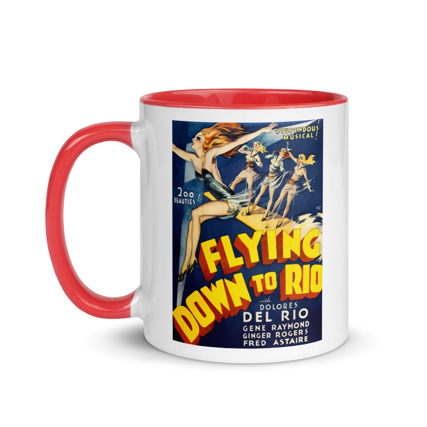 Mug with Color Inside – Flying Down to Rio film poster (1933)