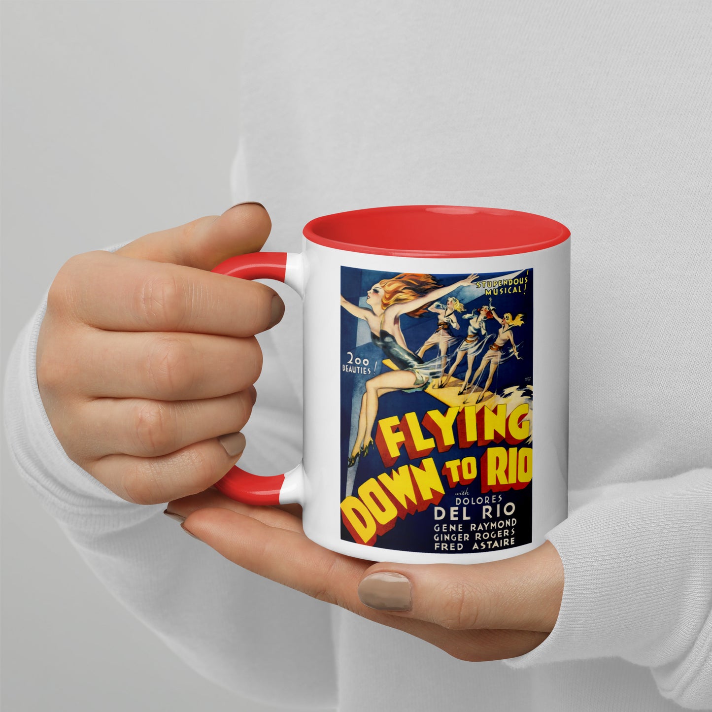 Mug with Color Inside – Flying Down to Rio film poster (1933)