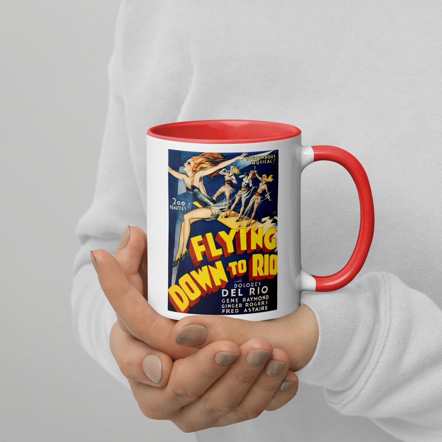 Mug with Color Inside – Flying Down to Rio film poster (1933)