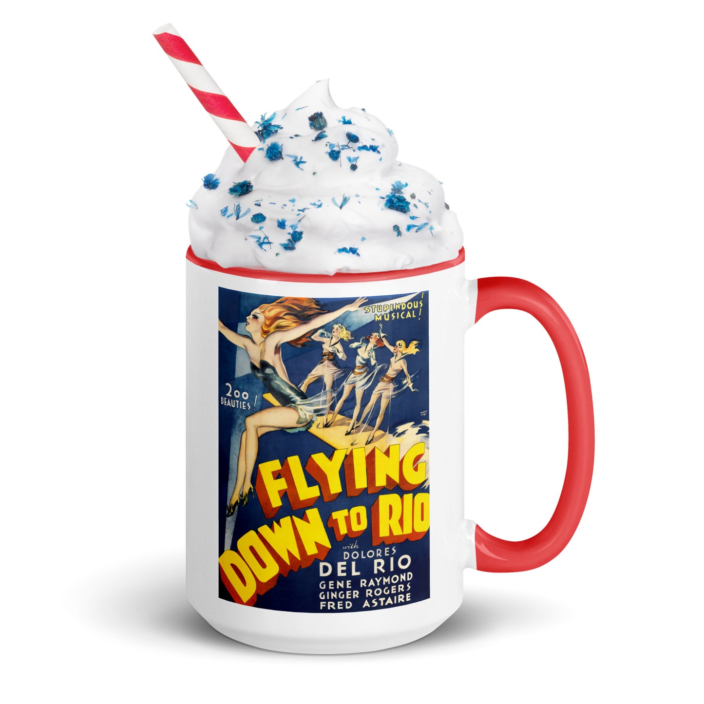 Mug with Color Inside – Flying Down to Rio film poster (1933)