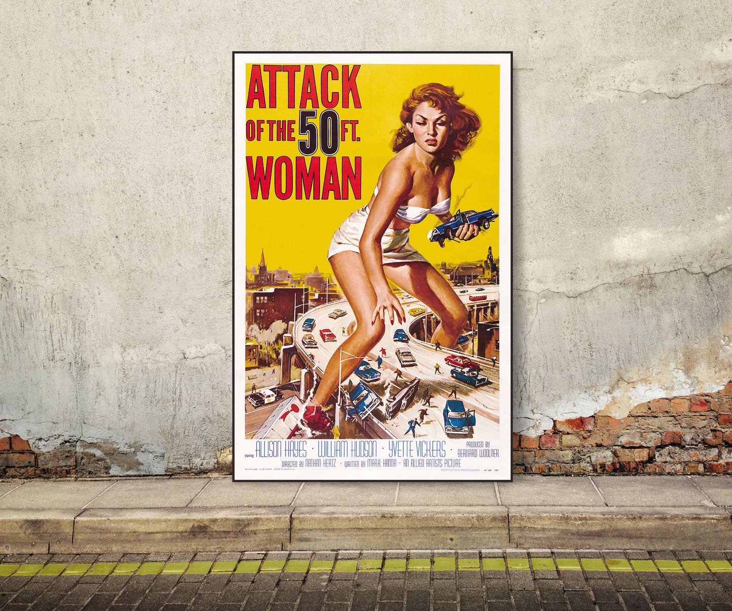 Attack of The 50 ft. Woman film poster (1958)