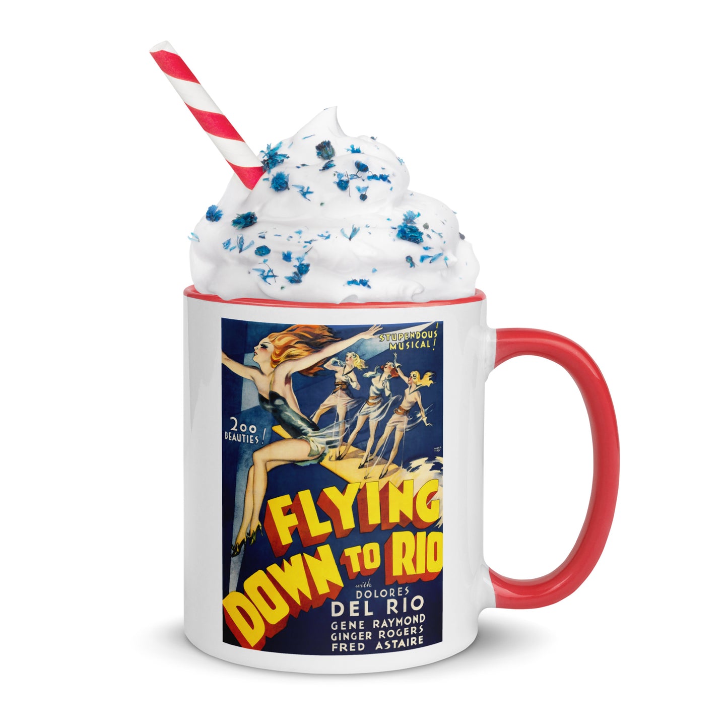 Mug with Color Inside – Flying Down to Rio film poster (1933)