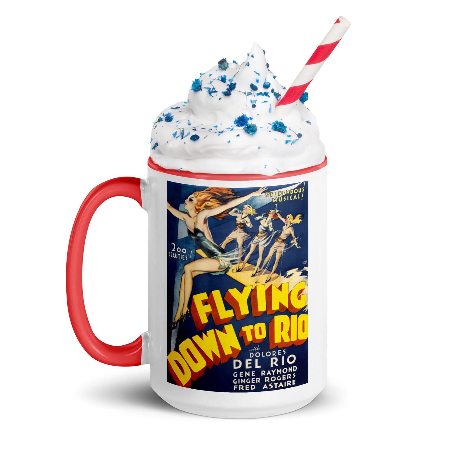 Mug with Color Inside – Flying Down to Rio film poster (1933)